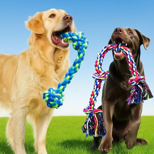 Brinquedos de mastigar duráveis para cães