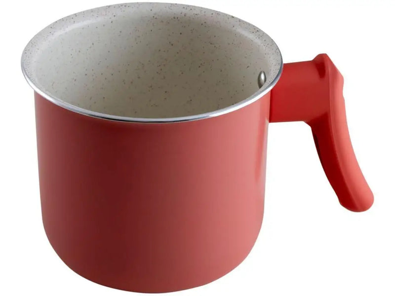 Conjunto de panelas de alumínio Brinox Rosé 8 peças