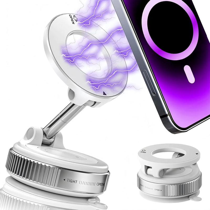 Suporte magnético a vácuo para telefone