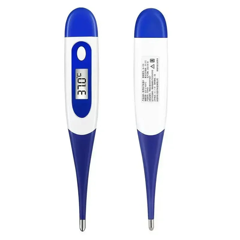 kit Oxímetro de Pulso Finger Clip+Termômetro Eletrônico com Cabeça Macia