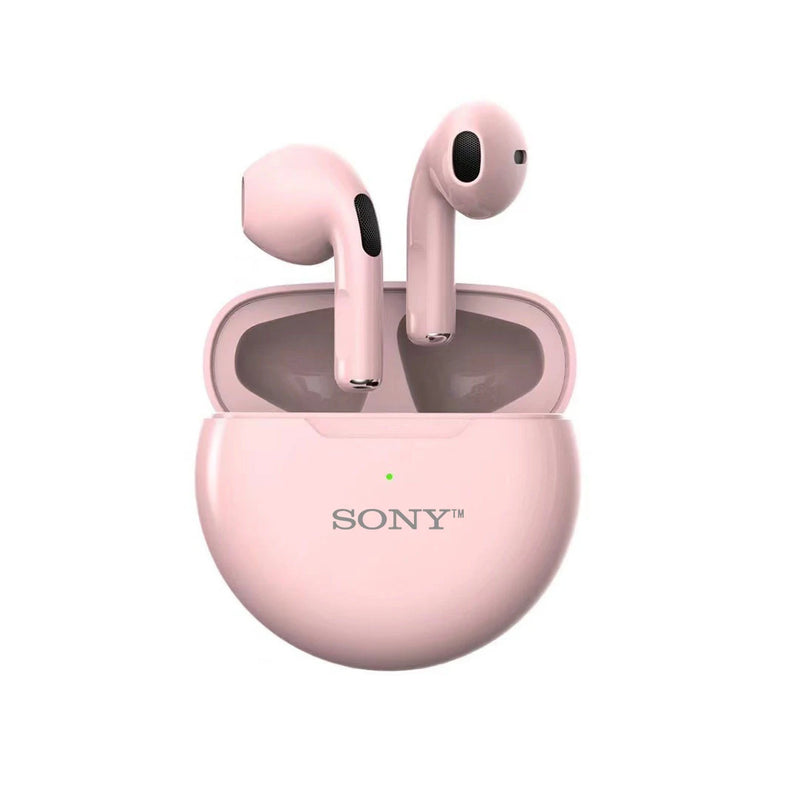 🎧 Fone de Ouvido Sony TWS 9D – Alta Fidelidade e Conexão Sem Fio de Verdade Compatível com iPhone, Xiaomi, Android e iOS | Microfone Integrado | Com Cabo de Carregamento