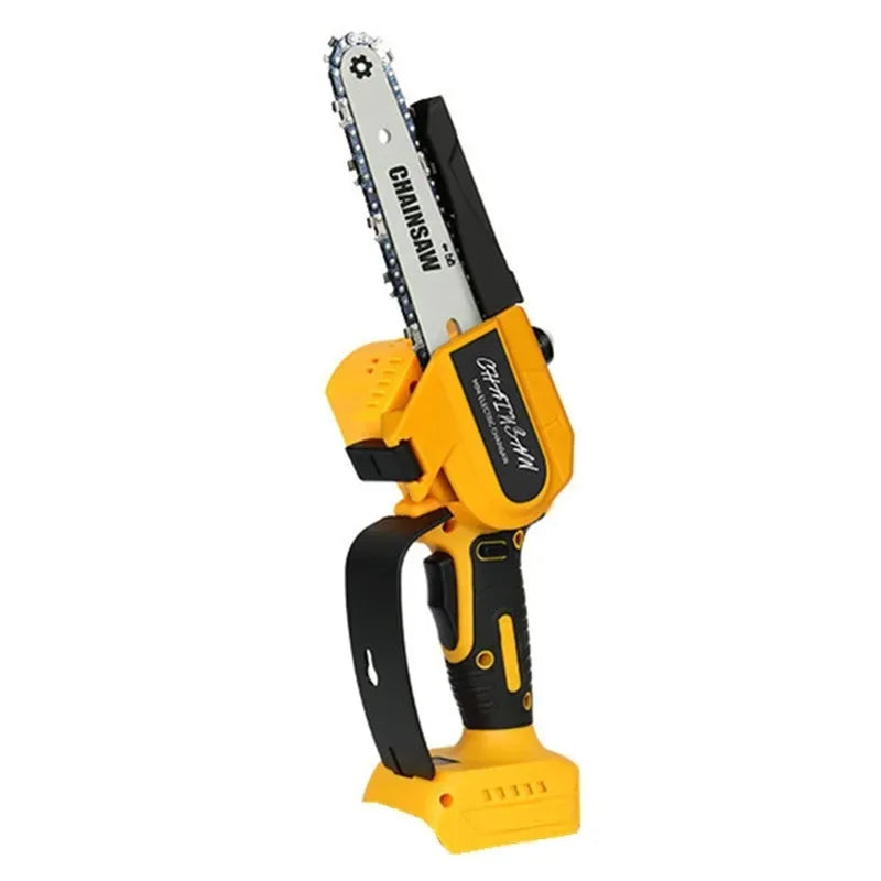 Motosserra Sem Escova de 6/8 Polegadas Compatível com DeWALT 18V/20V – Elétrica, Sem Fio, para Corte de Madeira e Poda
